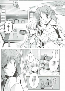 (Panzer☆Vor! 8) [Tetsukazuno Ao. (Emilio)] Futarikiri no Natsu (Girls und Panzer) - page 4