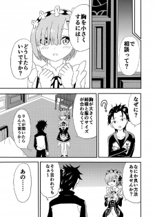 [K no Atelier] Rem ga Subaru-kun to... (Re:Zero kara Hajimeru Isekai Seikatsu) - page 4