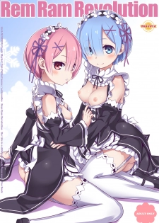 [CHILLED HOUSE (Aoi Kumiko)] Rem Ram Revolution (Re:Zero kara Hajimeru Isekai Seikatsu) [Chinese] [绅士仓库汉化] [Digital] - page 2