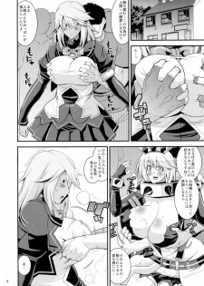(C90) [gos to vi (Utamaro)] Sekai Seifuku Shichatte Gomennasaix! (Guilty Gear Xrd -Revelator-) - page 4