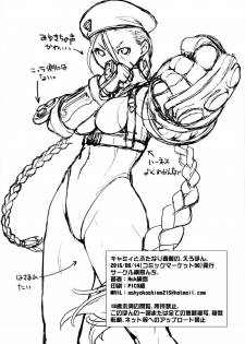 (C90) [Yokoshimanchi. (Ash Yokoshima)] Cammy to Futanari Chun-Li no Erohon (Street Fighter) - page 28