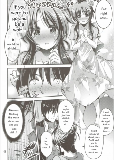 (C90) [listless time (ment)] Watashi no Ookami-san (THE IDOLM@STER CINDERELLA GIRLS) [English] [MapleScans] - page 7