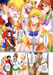 (C84) [Majimeya (isao)] Getsu Ka Sui Moku Kin Do Nichi Full Color 2 Hotel Venus Shucchou Hen (Bishoujo Senshi Sailor Moon) [English] {doujin-moe.us} [Decensored] - page 4