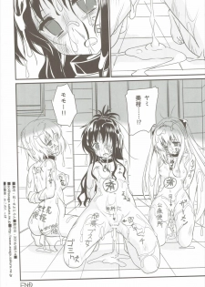 (C90) [Perceptron (Asaga Aoi)] Naburare Natsu no Mikan (To LOVE-Ru Darkness) - page 29