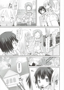 (C90) [Netekuras (Lolisin)] Moshikashite, Chino-chan Onesho Shichatta no?? 2 (Gochuumon wa Usagi desu ka?) - page 8
