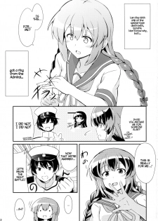 (C87) [L5EX (Kamelie)] Isonami no Kekkon Shoya | Isonami's First Night Marriage (Kantai Collection -KanColle-) [English] [Hennojin] - page 2