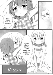 (COMIC1☆10) [Atelier Hinata (Hinata Yuu)] Sister or Not Sister?? (Gochuumon wa Usagi desu ka?) [English] {Hennojin} - page 12
