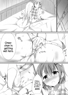 (COMIC1☆10) [Atelier Hinata (Hinata Yuu)] Sister or Not Sister?? (Gochuumon wa Usagi desu ka?) [English] {Hennojin} - page 13