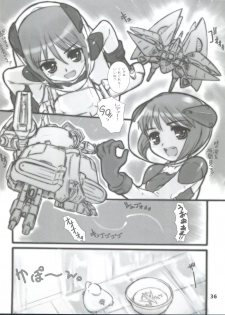 (C72) [Black List, OFF (Hiura R, Okina)] Silhouette of Ghost.U.C (Gundam ZZ) - page 35