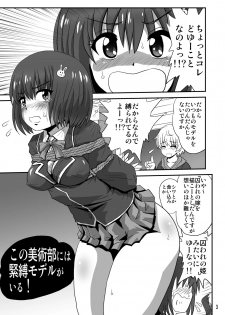 [Thirty Saver Street 2D Shooting (Various)] Kono Bijutsubu ni wa Kinbaku Model ga Iru! (Kono Bijutsubu ni wa Mondai ga Aru!) [Digital] - page 3