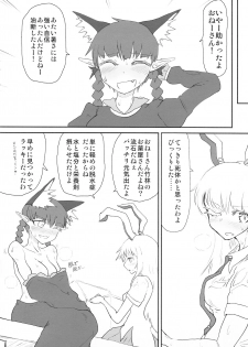 (C90) [Psychetangle (Keta)] Manatsu no Murashi Cat (Touhou Project) - page 4