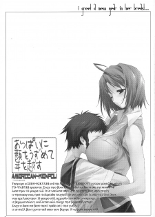 (C67) [American-Kenpou (Kikuchi Seiji)] Oppai ni Kao o Uzumete Toshi o Kosu (My-HiME) - page 3