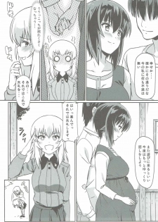 (C90) [Kaminari-neko (Eitarou)] Maho-san to Koukeizukuri ga Shitai!! (Girls und Panzer) - page 14