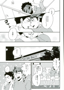 (C90) [g.m.d (Yukari)] Gasshuku Jounai dewa Oshizuka ni (Haikyuu!!) - page 21
