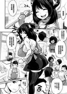 [Chirumakuro] Tenchou to Yuiho-chan - Manager and Yuiho-chan (COMIC Megastore Alpha 2016-06) [Chinese] [黑条汉化] - page 2