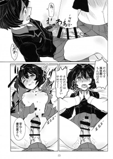 (C90) [Yakitate Jamaica (Aomushi)] Itsumi-kun to Akiyama-san (Girls und Panzer) - page 22