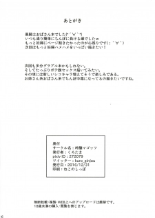 [Ginjou Maggots (Kurotama)] Akirame ga Warui Shoubun de na (Granblue Fantasy) [Digital] - page 25
