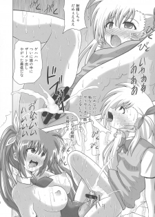 (Futaket 12.5) [Kuroi Mono (Akadama)] Nakayoshi Oyako o Saimin de Houkai sasetemita (Magical Girl Lyrical Nanoha) - page 20