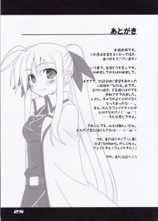 (C74) [Sou Soul (Souto)] Fate-chan Igai to Moroi no A's (Mahou Shoujo Lyrical Nanoha) - page 27