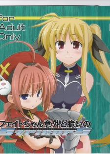 (C79) [Sou Soul (Souto)] Fate-chan Igai to Moroi no StrikerS (Mahou Shoujo Lyrical Nanoha) - page 3