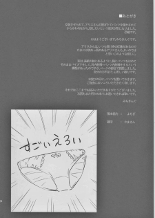 (C91) [Anmitsuyomogitei (Michiking)] Karakai Jouzu no Alice-san! (Touhou Project) - page 22