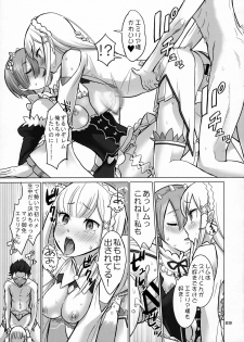 (C91) [Smokin` Sick Style (Rokumonsen Kako)] Re: Black Friday (Re:Zero kara Hajimeru Isekai Seikatsu) - page 22