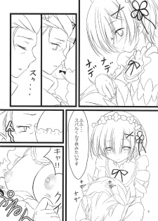 (C91) [Snow child (Souda Synme)] Rem ga Junyuu Tekoki Suru dake no Hon (Re:Zero Kara Hajimeru Isekai Seikatsu) - page 7