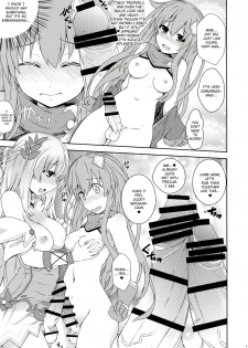 [True RIDE (Various)] COMIC Futanari Megamilk Venus (Hyperdimension Neptunia) [English] [potocat] [Digital] - page 6