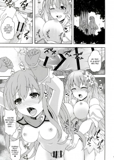 [True RIDE (Various)] COMIC Futanari Megamilk Venus (Hyperdimension Neptunia) [English] [potocat] [Digital] - page 8