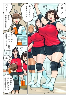 [Kakuzatou] Volley-bu to Manager Oda - page 1