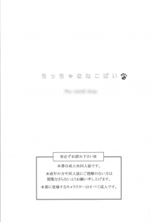 (Merit Point 2!) [AZA+ (Yoshimune)] Chiccha na Neko Pai 2 (Final Fantasy XI) - page 2