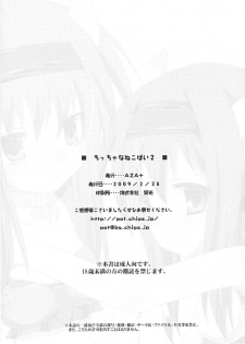(Merit Point 2!) [AZA+ (Yoshimune)] Chiccha na Neko Pai 2 (Final Fantasy XI) - page 25