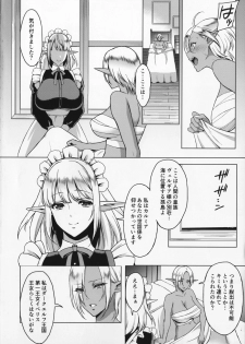 (C91) [H.B.A (Usagi Nagomu)] Reizoku Elf Maid + C91 Kaijou Genteibon - page 3