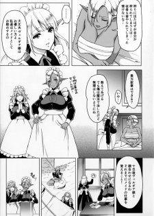 (C91) [H.B.A (Usagi Nagomu)] Reizoku Elf Maid + C91 Kaijou Genteibon - page 4