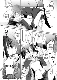 (Bokura no Love Live! 7) [Perorimeshi. (Nigirimeshi)] Usagi na Kanojo. | Rabbit-like Girlfriend. (Love Live!) [English] [poopyface] - page 13