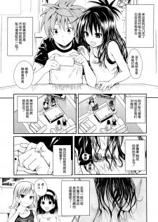 (C89) [40010 1-GO (Shimanto Shisakugata)] Tomodachi no Ecchi na Kyoudai Kankei (To Love-Ru) [Chinese] [GANTZ重嵌] [Decensored] - page 6