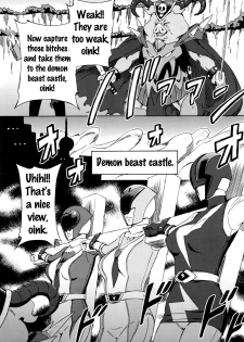 [Amano Ameno] Dai Buta Shougun no Gyakugeki ~Superheroine Taisen~ | Pig General's Counter Attack (COMIC Anthurium 2016-09) [English] {doujins.com} - page 4