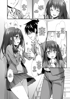[P:P (Oryou)] Classmate no Onnanoko kara Jidori Shashin Mitai nano ga Okurarete Kitanda kedo… | A Female Classmate Sent Her Selfie to Me… [English] {Hennojin} [Digital] - page 7