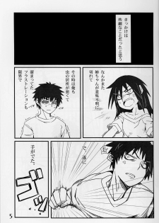 (C85) [Wag The Dog (Kuroinu)] Watashi ga Motenai no wa Moshikashite Watashi ga Waruinoka!? (Watashi ga Motenai no wa Dou Kangaetemo Omaera ga Warui!) - page 4