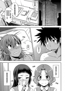 (C86) [Aspergillus (Okara)] One Night Hour (Toaru Kagaku no Railgun) [Chinese] [奶綠個人漢化] - page 4