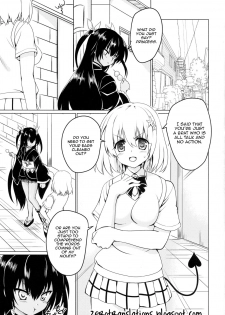 (C89) [Perceptron (Asaga Aoi)] Neme-sama no Geboku Choukyou (To LOVE-Ru Darkness) [English] [Zero Translations] - page 2