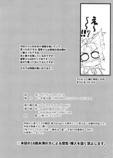 (C91) [Honoji (Puuakachan)] Danbooru no Palace (Touhou Project) - page 27