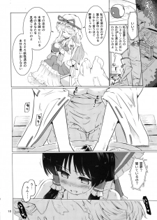 (C91) [Honoji (Puuakachan)] Danbooru no Palace (Touhou Project) - page 12