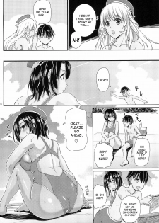 (C89) [Joukitei (Urase Shioji)] Nanyou no Vacances Sakusen | Vacation-Operation in the South Seas (Kantai Collection -KanColle-) [English] [desudesu] - page 19