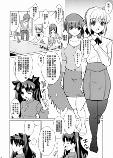 (C76) [Yami ni Ugomeku (Dokurosan)] Smells like Rin Tohsaka (Fate/stay night) [Chinese] [臭鼬娘漢化組] - page 6