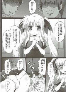 (C91) [Ohoshisamadou (GEKO)] Comike Iki Chikan Densha Fate-chan (Mahou Shoujo Lyrical Nanoha) - page 7