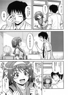 (COMIC1☆3) [Junpuumanpandou (Hida Tatsuo)] COLORFULDAYS! (Suzumiya Haruhi no Yuuutsu) - page 6