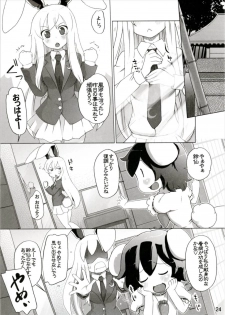 (Gensoukyou Summit 4) [Momo Ego (Kei Jiei)] Kazehiki Usagi to Miru Usagi. (Touhou Project) - page 24