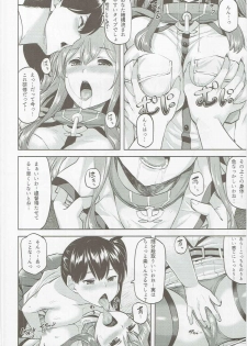 (Houraigekisen! Yo-i! 28Senme!) [Tenrake Chaya (Ahru.)] Ikkousen-shiki Yoru no Kenshuuroku (Kantai Collection -KanColle-) - page 9