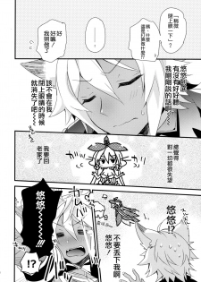 (C91) [Sui Sui Works (Mizuno Sao)] 500-sai Kurai Toshiue no Seishoujuu to H Shitai Hanashi. (Granblue Fantasy) [Chinese] [空気系☆漢化] - page 16